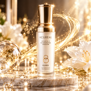 Acureal 金萃潤澤乳50ml 金色光澤情境設計