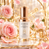 Acureal 金萃能量精華 30ml 玫瑰金主圖 Acureal 金萃能量精華 EXO Serum 30ml 玫瑰金情境圖
